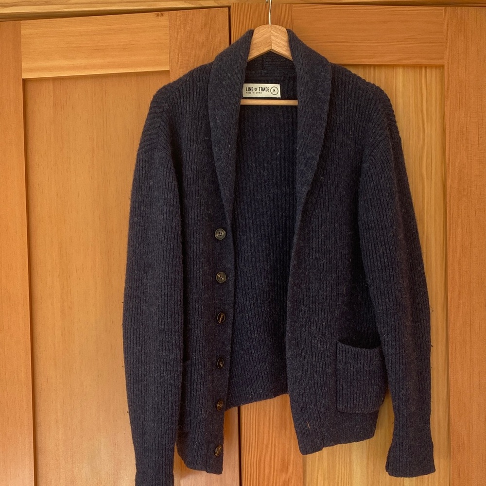Line of Trade Navy Cardigan